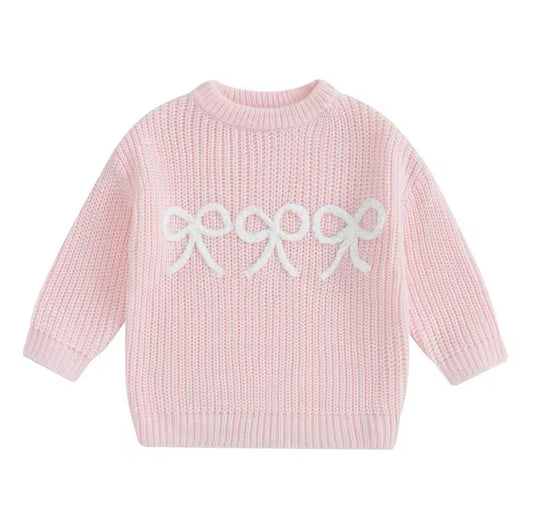 Candy Ice Bow knitted Jumper 🎀