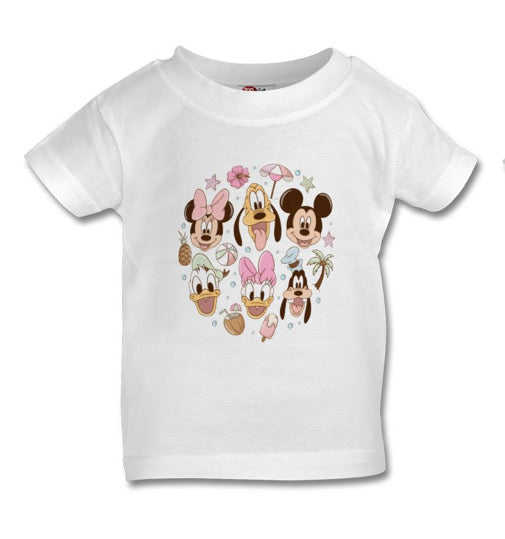 Minnie & friends summer T-shirt