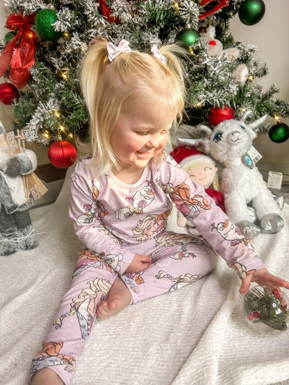 Snow sisters Long sleeve Pj Set ❄️